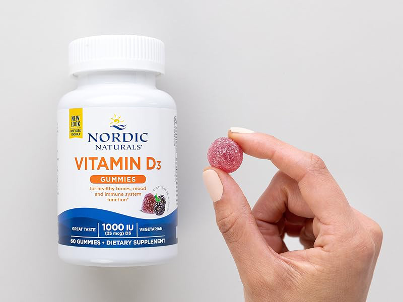 Kẹo dẻo Nordic Naturals Vitamin D3 Gummies 1000 IU