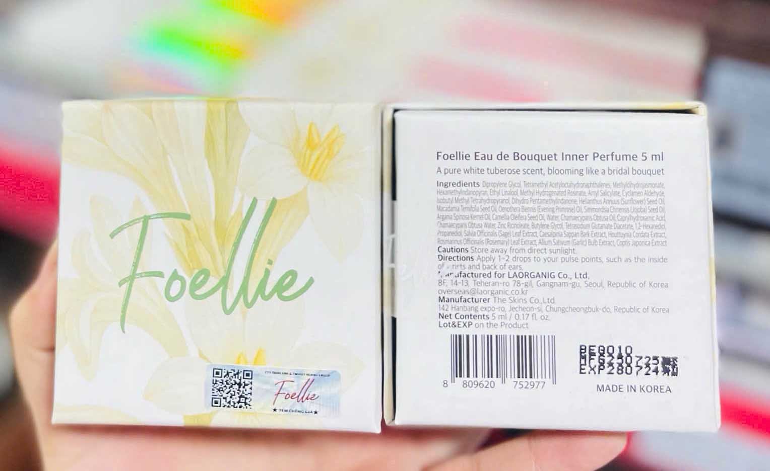 Nước hoa vùng kín Foellie Bouquet