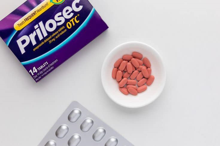 Viên uống hỗ trợ dạ dày Prilosec OTC 20mg