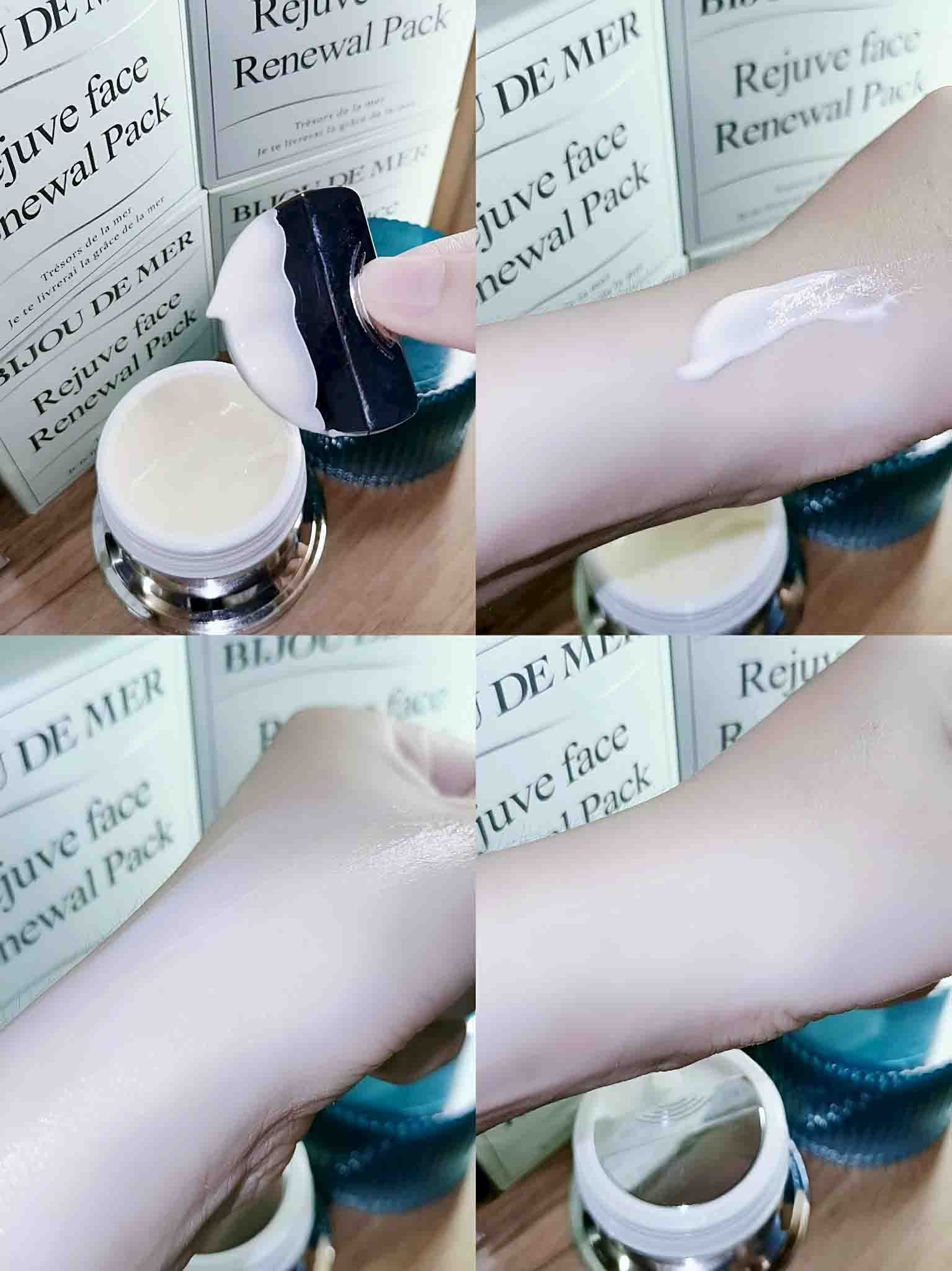 bijou de mer rejuve face renewal pack 50g