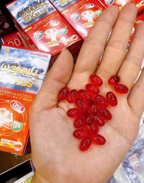 dầu nhuyễn thể nhật Yoshikawa Omega 3 Krill Ex Plus