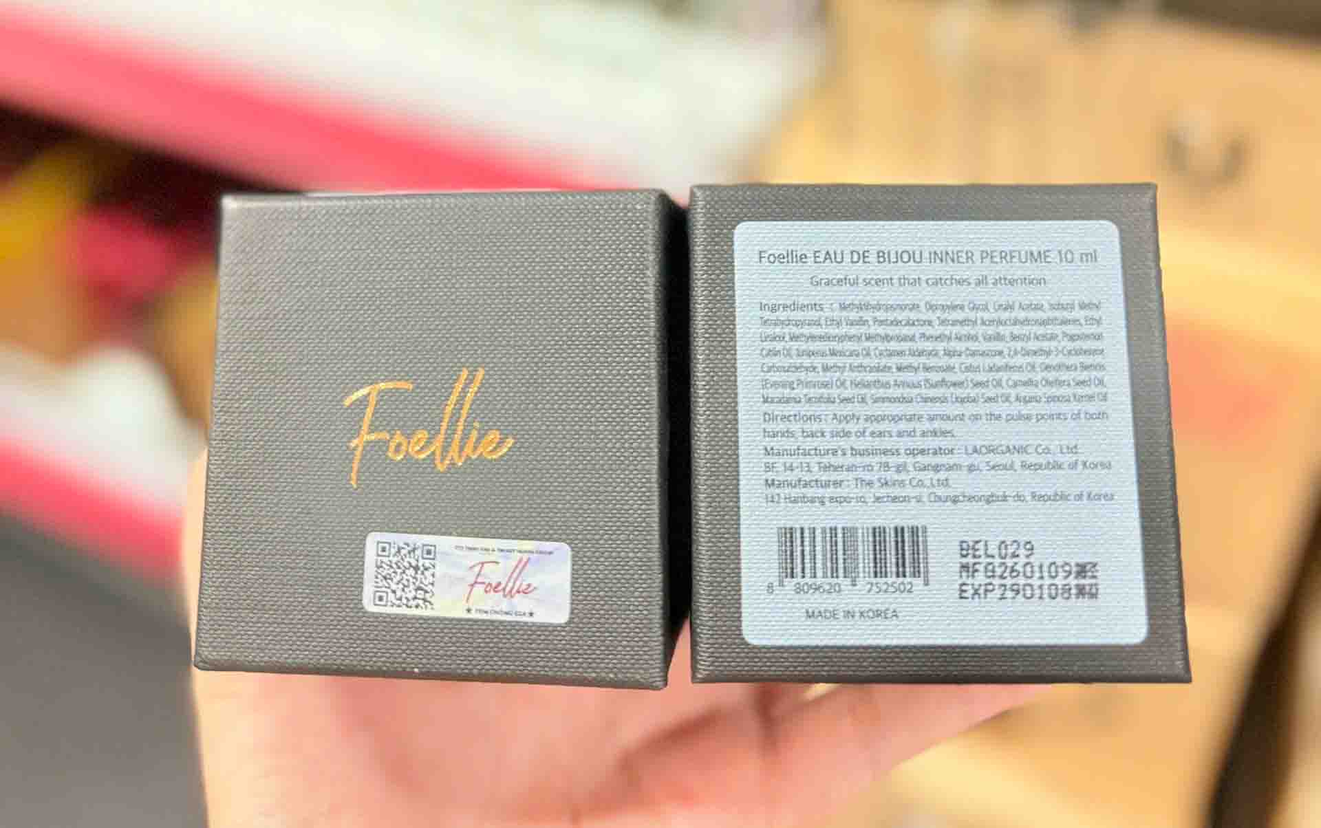foellie eau de bijou inner perfume 5ml