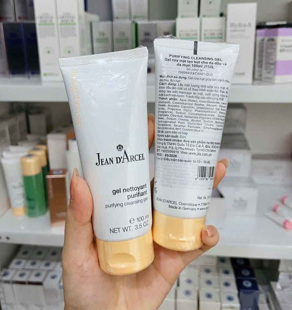 jean d arcel gel nettoyant purifiant