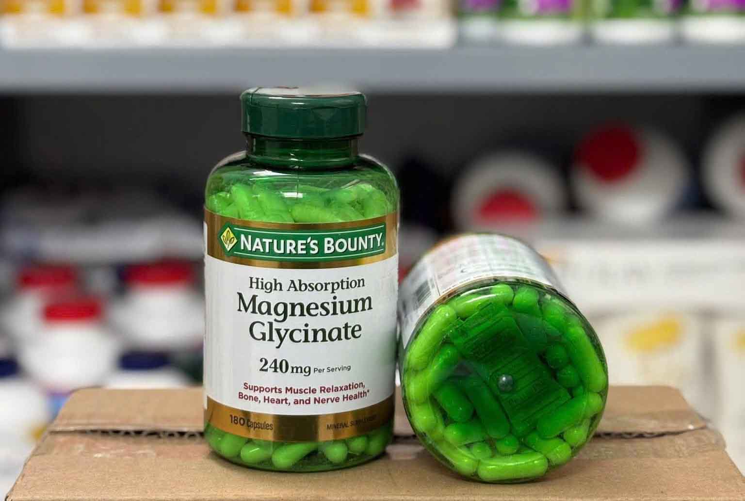magnesium glycinate nature's bounty