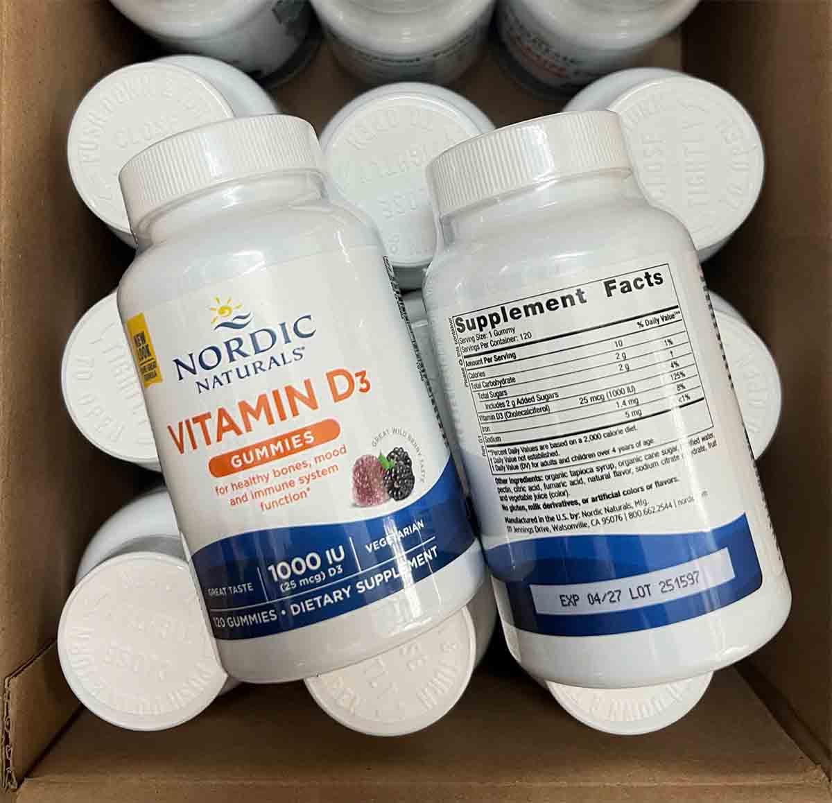 nordic naturals vitamin d3 gummies 1000 iu