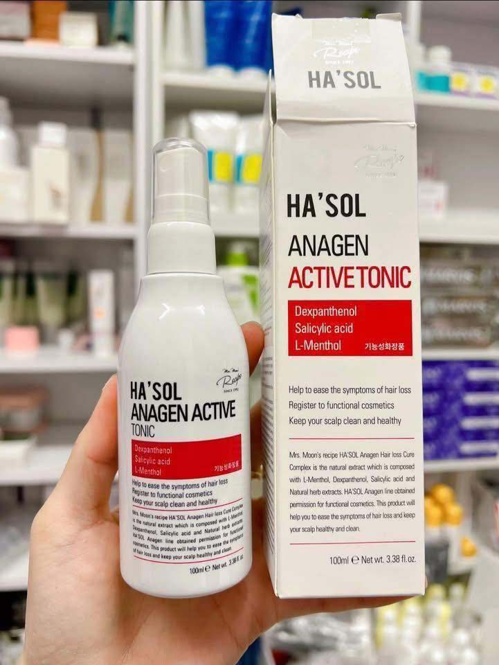 xịt tóc hasol