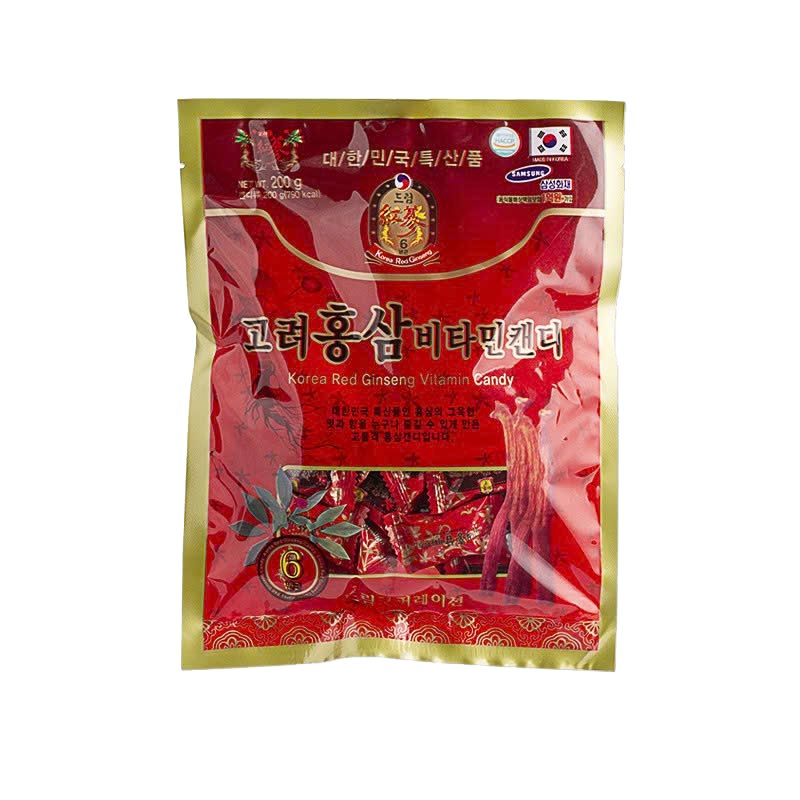 Kẹo hồng sâm Korea Red Ginseng Vitamin Candy Hàn Quốc