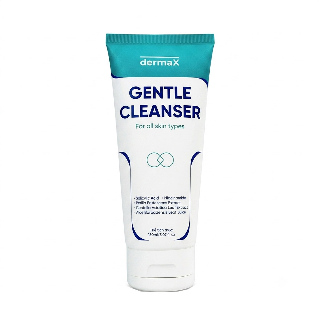 Sữa rửa mặt Dermax Gentle Cleanser cho mọi loại da