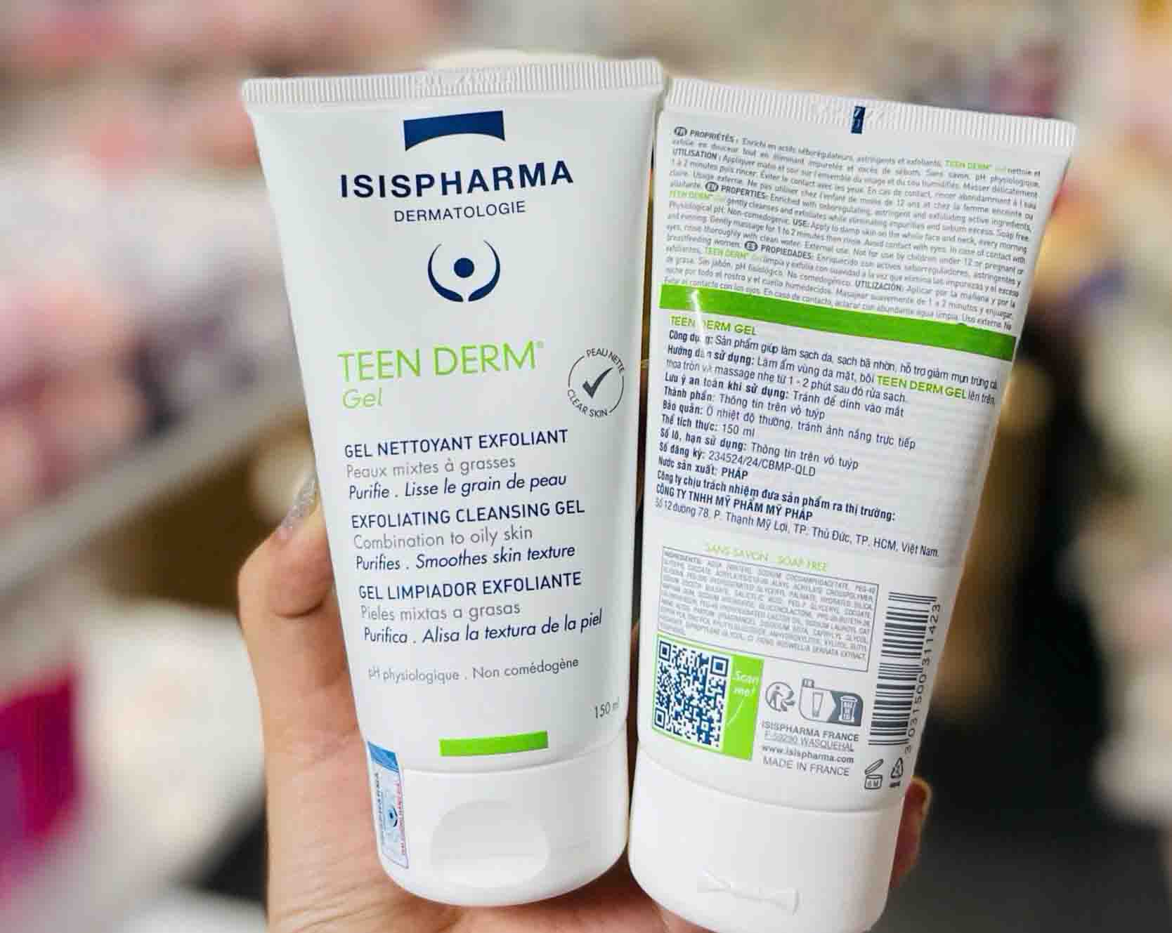 Sữa rửa mặt Isispharma
