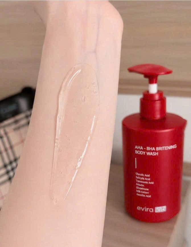 Sữa tắm Eviralab AHA BHA Britening Body Wash