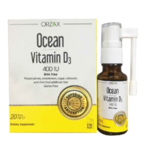 Xịt bổ sung Vitamin D3 cho trẻ Ocean Vitamin D3 Orzax 20ml - Ảnh 2