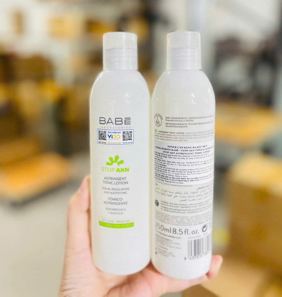 babe stop akn astringent tonic lotion