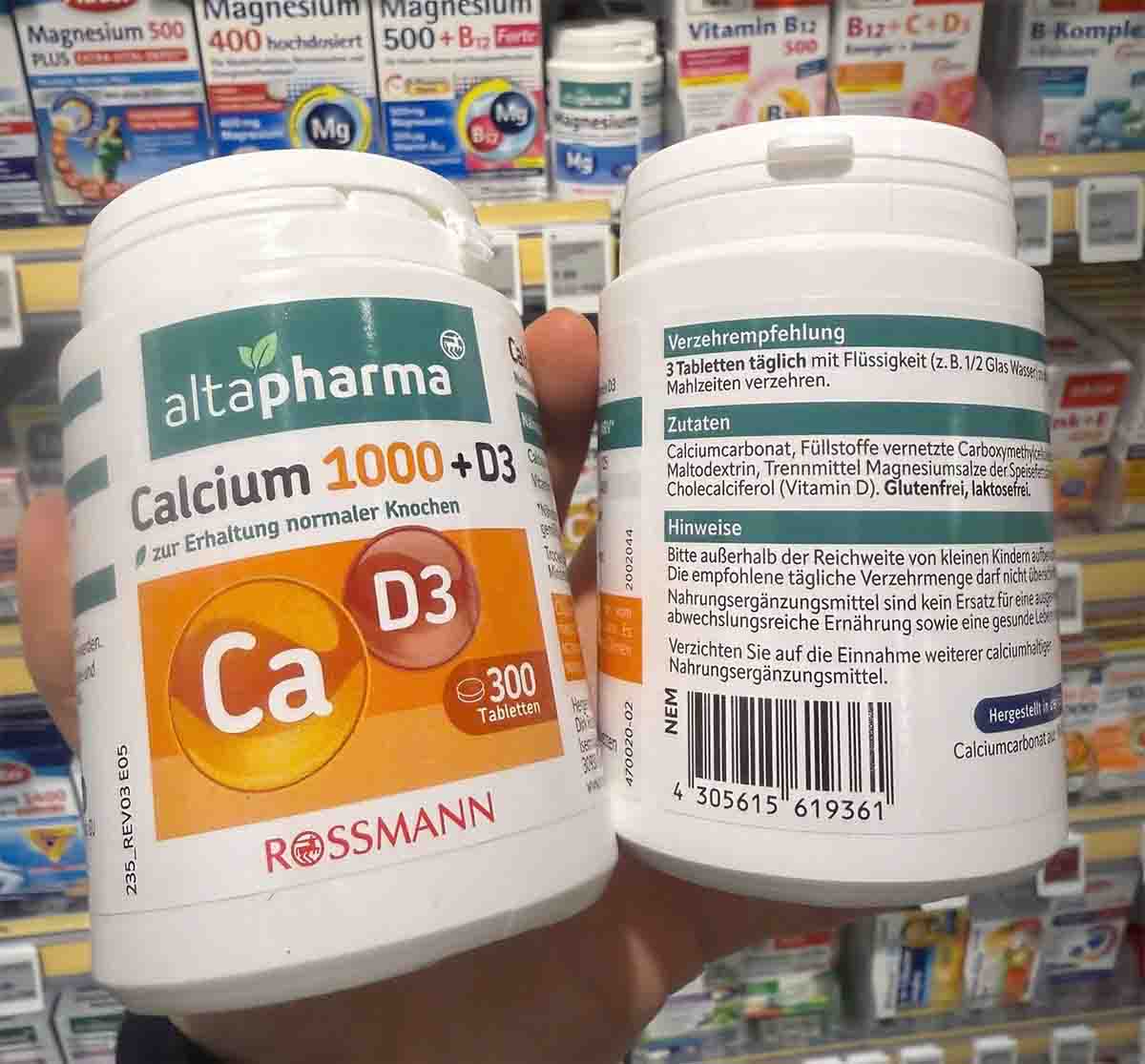 calcium 1000 vitamin d3 altapharma