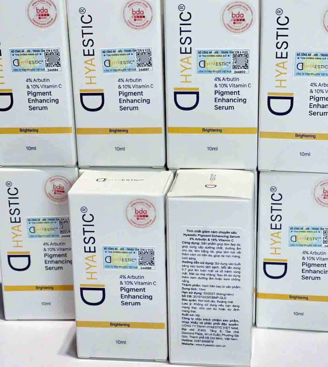 hyaestic pigment enhancing serum 4 arbutin & 10 vitamin c