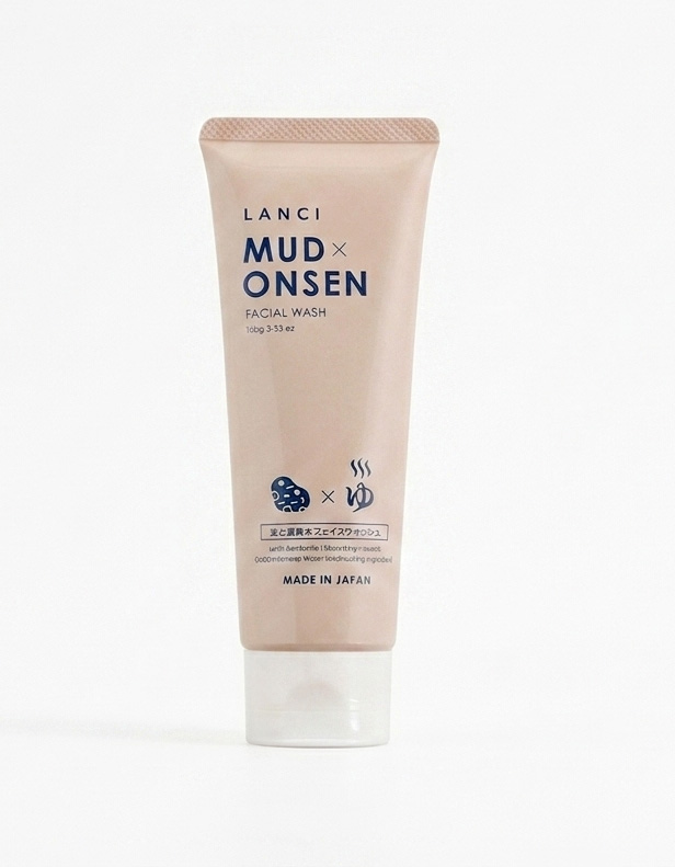 sữa rửa mặt bùn khoáng lanci mud onsen