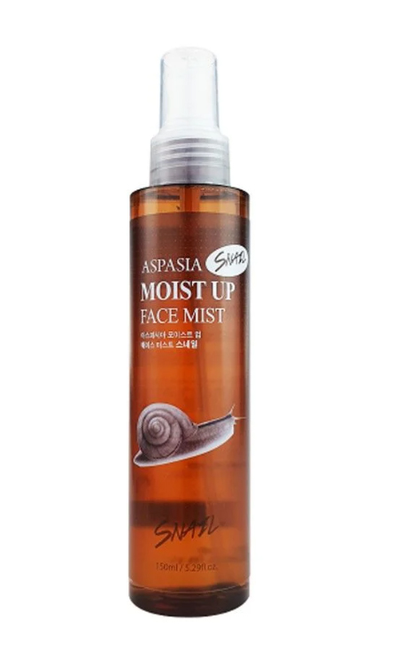 Aspasia Moist Up Face Mist Snail (màu nâu)