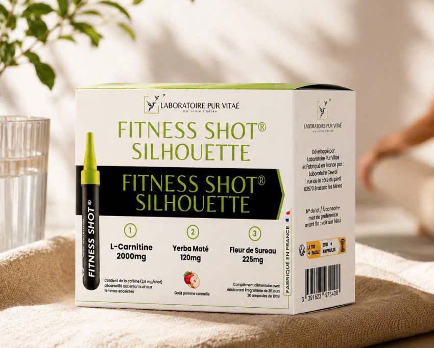 Nước hỗ trợ đốt mỡ đa tầng Fitness Shot Silhouette