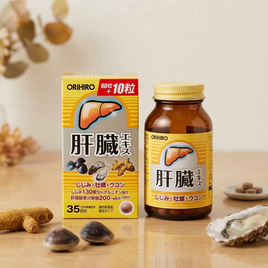 Viên uống bổ gan Orihiro Nhật Bản