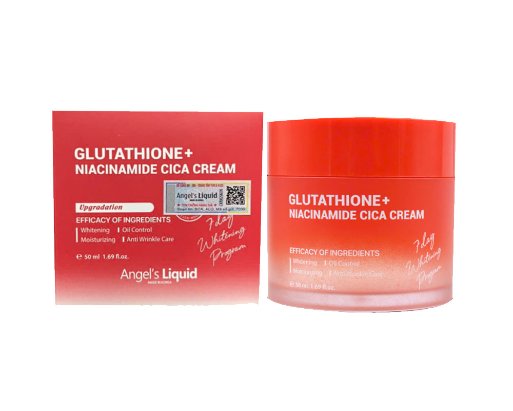 glutathione niacinamide cica crea