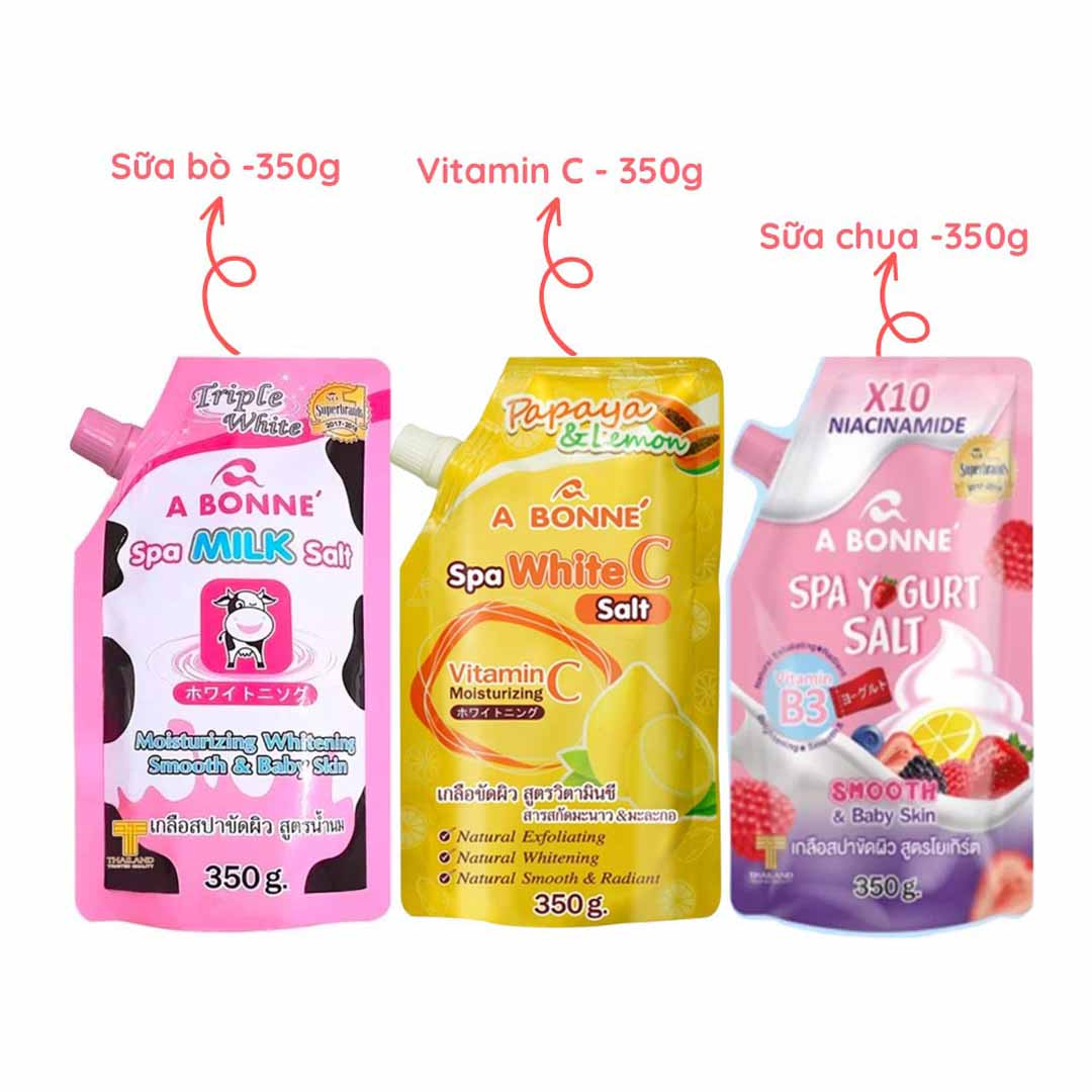 muối tắm a bonne spa milk salt