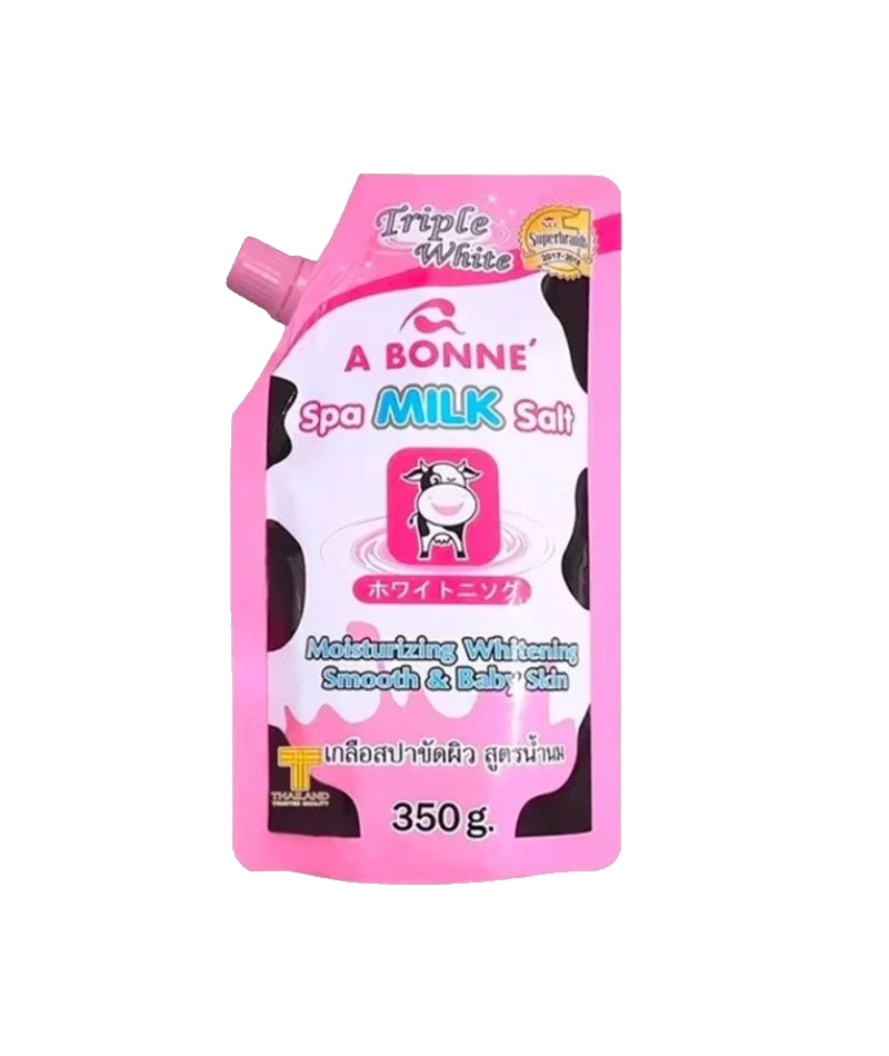 muối tắm sữa bò a bonne spa milk salt 350g
