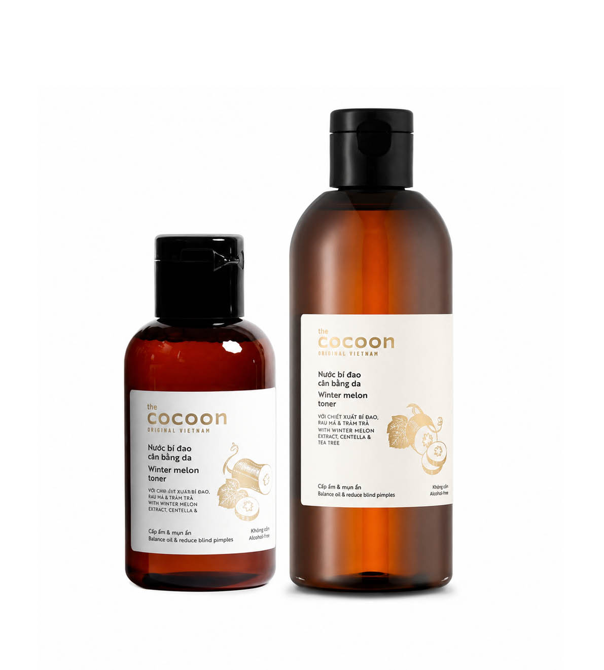 nước bí đao cân bằng da cocoon