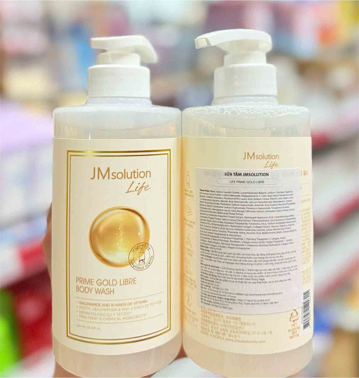 sữa tắm jm solution life