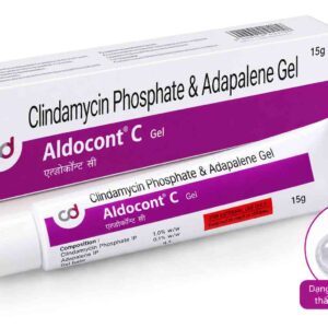 Gel hỗ trợ giảm mụn Aldocont C Gel Contiderma 15g