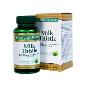 Viên hỗ trợ giải độc gan Nature's Bounty Milk Thistle Extract 1000mg