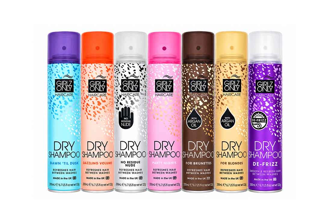 dầu gội khô girlz only dry shampoo