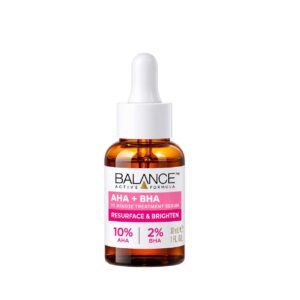 Serum Balance AHA BHA 10 Minutes Treatment Resurface Brighten