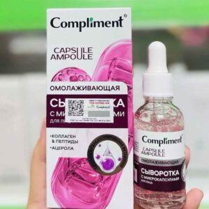 Serum vi nang Compliment Capsule Ampoule màu hồng