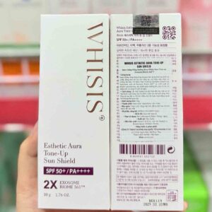 whisis kem chống nắng Whisis Esthetic Aura Tone Up Sun Shield